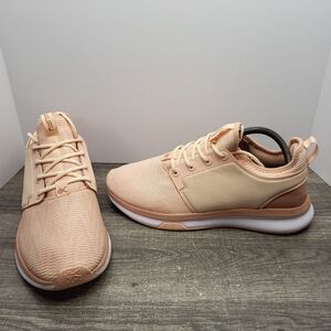 Kuru Atom Womens Size 10.5 Wide  Orange Athletic Running Walking Shoes Sneakers